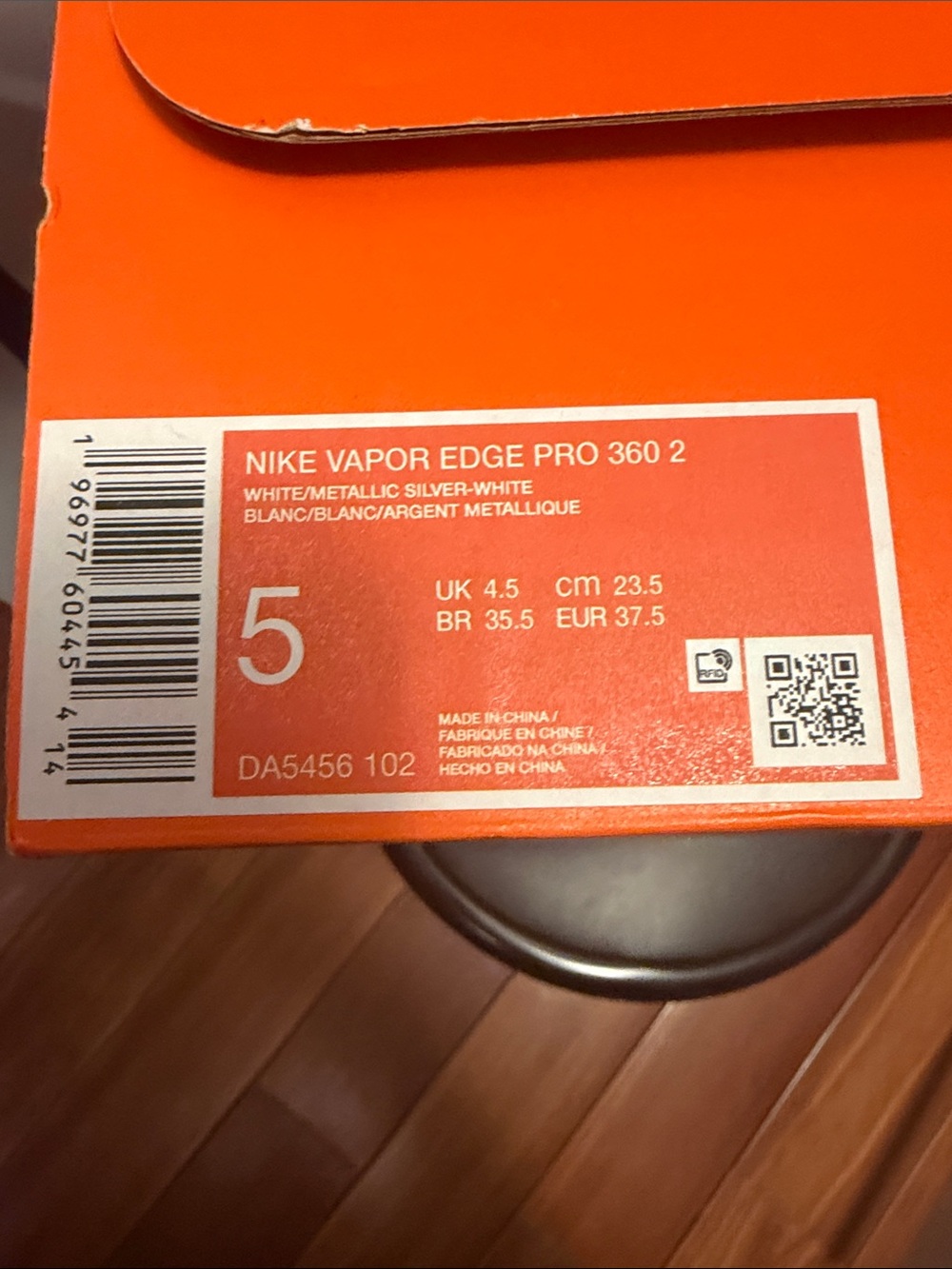 Nike vapor edge pro 360 2 men football cleats nwt - Picture 13 of 13